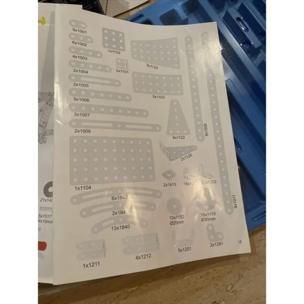 Eitech Classic Jetliner Construction Set Incomplete‎